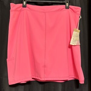 Pink Skort with Pocket
